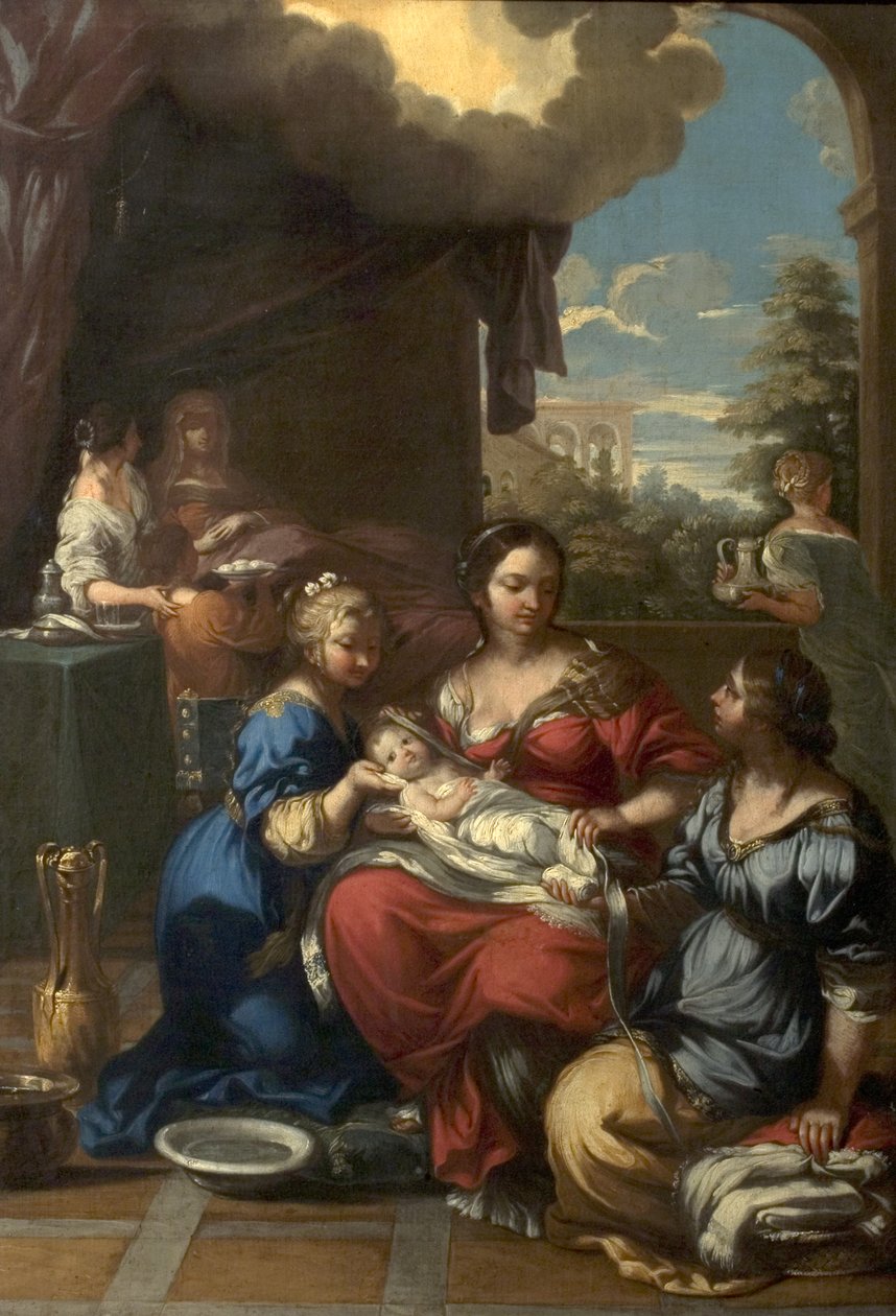 Neitsyen syntymä tekijältä Pietro da Cortona