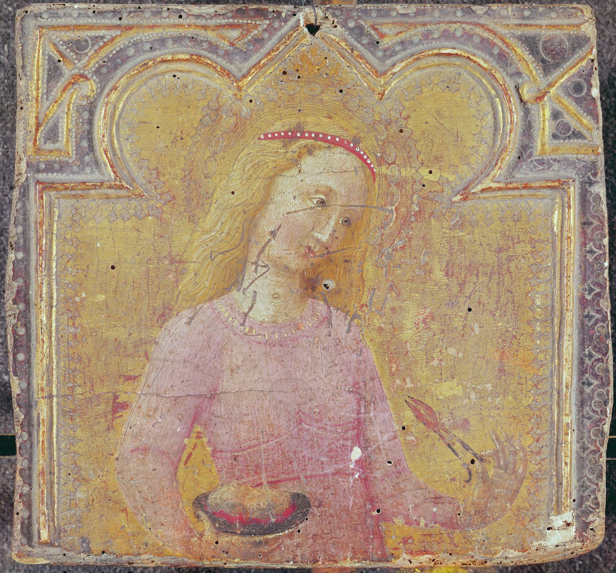Pyhä Apollonia tekijältä Pietro di Giovanni