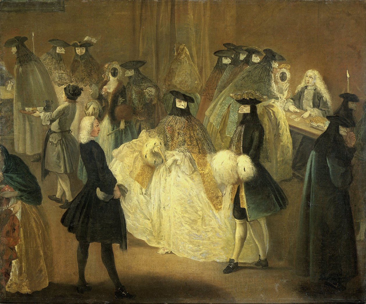 Kasino tekijältä Pietro (school of) Longhi