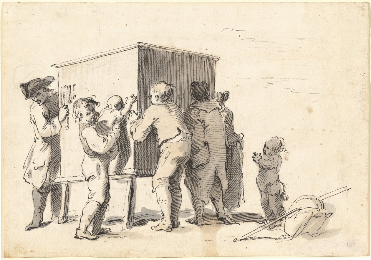 Peep-show tekijältä Pietro Antonio Novelli