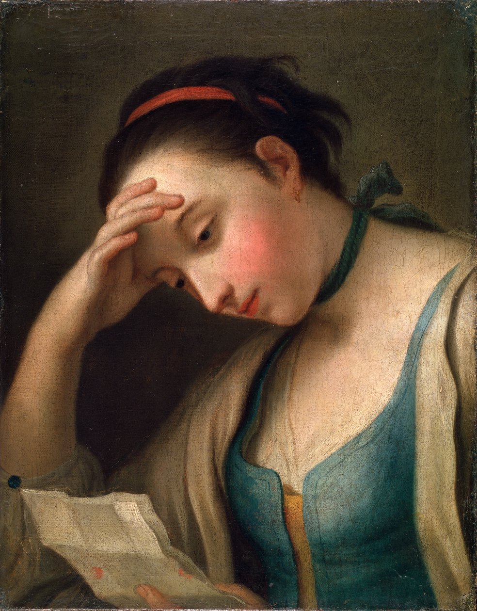 Naisen muotokuva, 1700-luku tekijältä Pietro Antonio Rotari