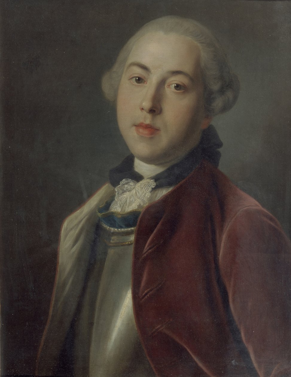Kreivi Aleksanteri Mikhaylovich Golitsynin muotokuva tekijältä Pietro Antonio Rotari