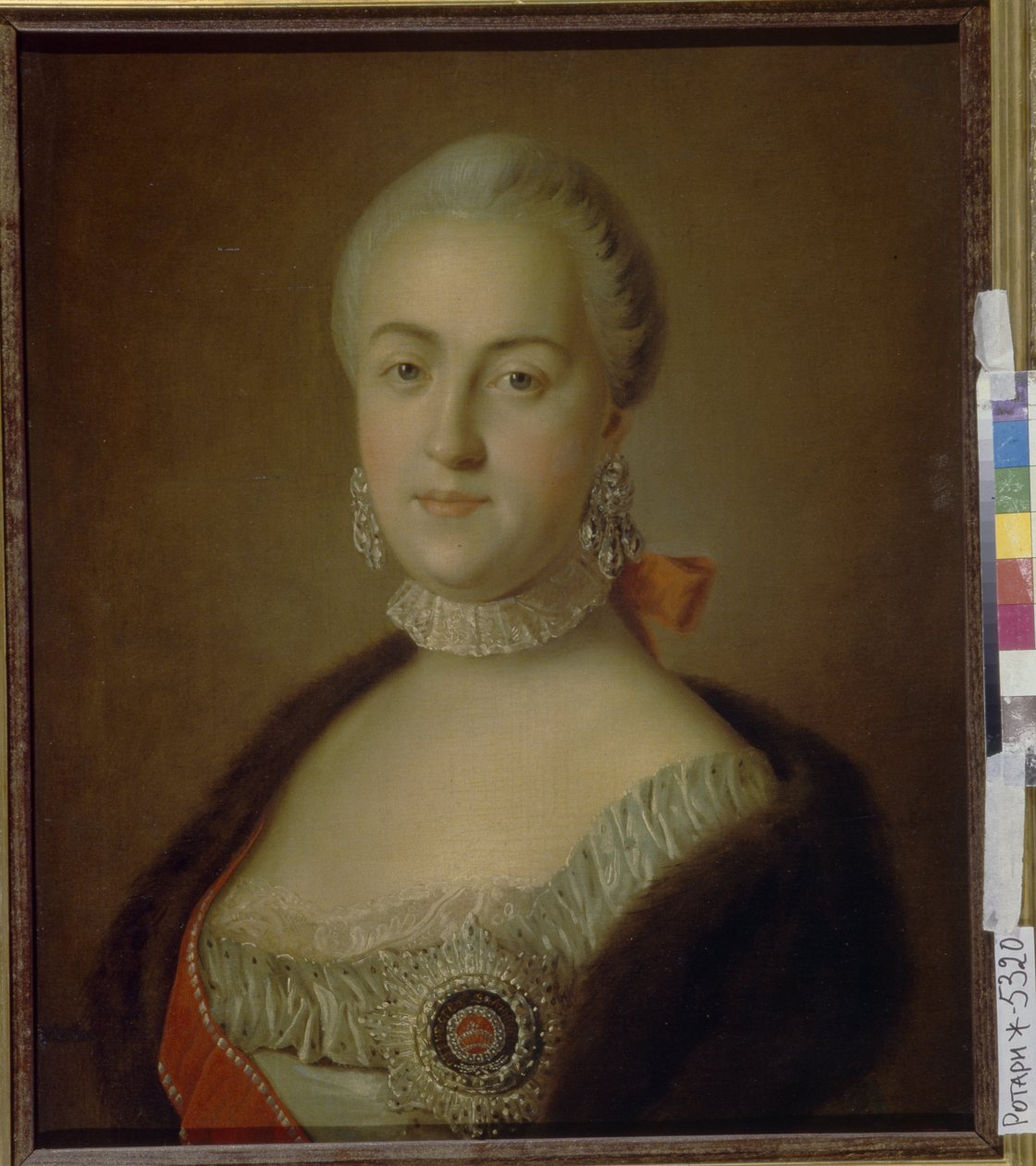 Suurherttuatar Jekaterina Aleksejevnan muotokuva, 1761 tekijältä Pietro Antonio Rotari