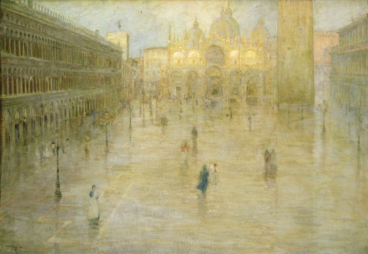 Piazza San Marco Venetsia tekijältä Pietro Fragiacomo