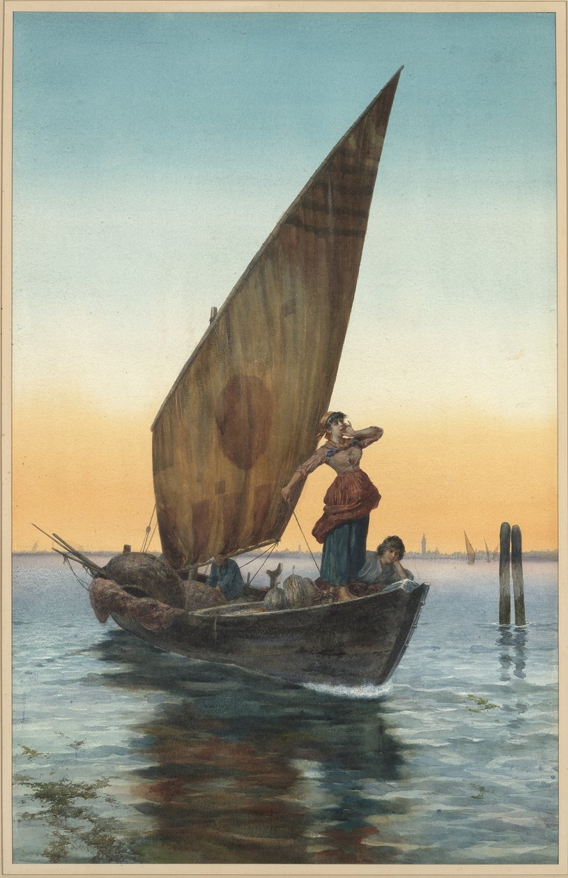 Grand Canal, Venetsia tekijältä Pietro Gabrini