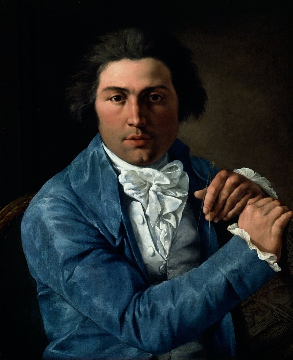Arkkitehti Giuseppe Valadierin muotokuva, n. 1795 (öljy kankaalle) tekijältä Pietro Labruzzi