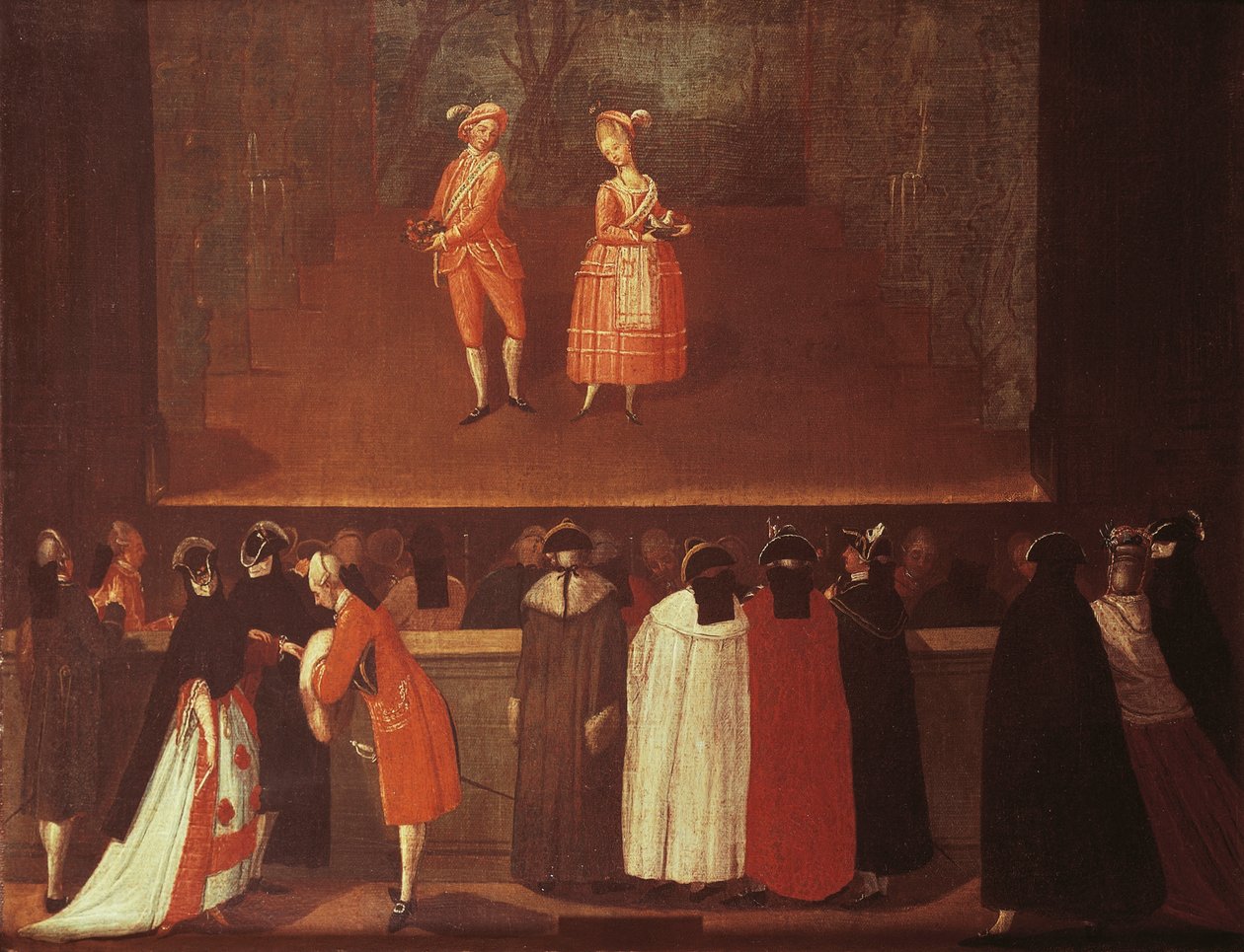 Intervalli, Pietro Longhin koulusta tekijältä Pietro Longhi