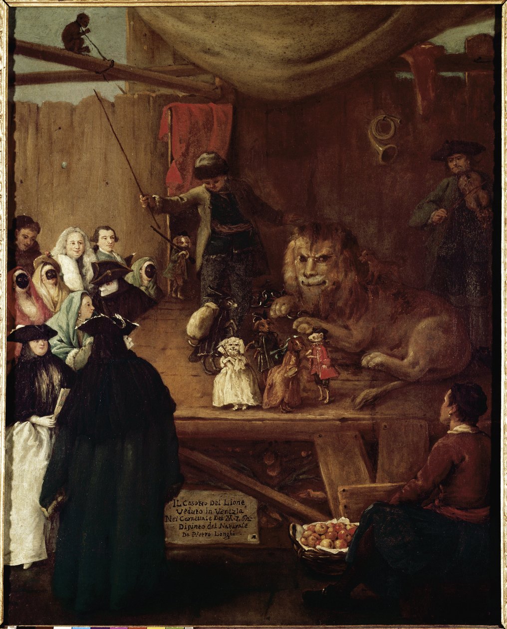 La cabane du lion - Leijonakota tekijältä Pietro Longhi