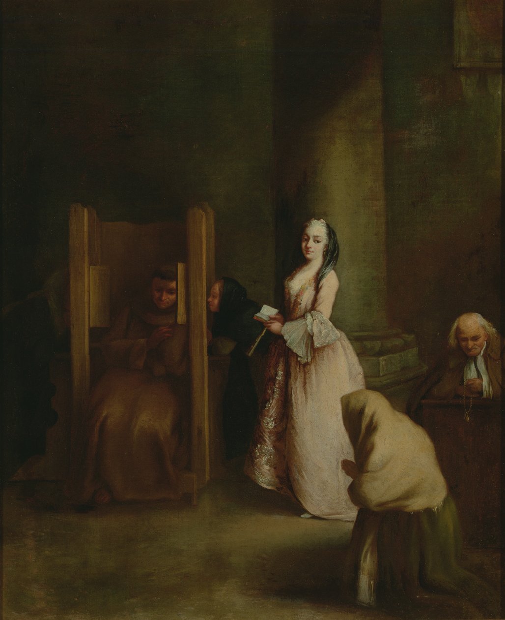 Tunnustus, 1750-luku tekijältä Pietro Longhi