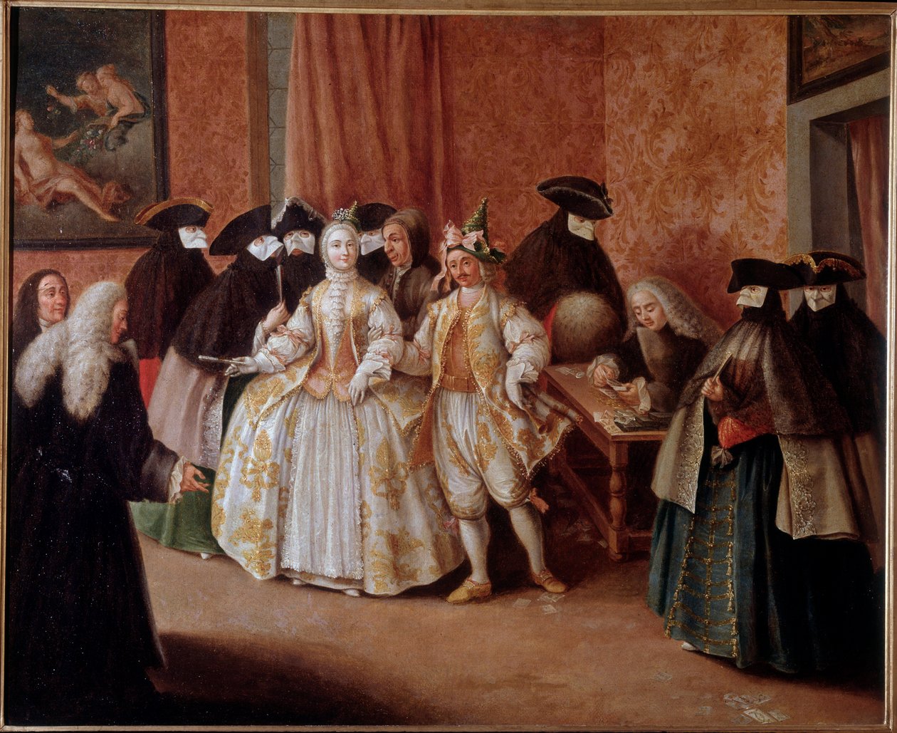The Foyer (maalaus, n. 1760) tekijältä Pietro Longhi