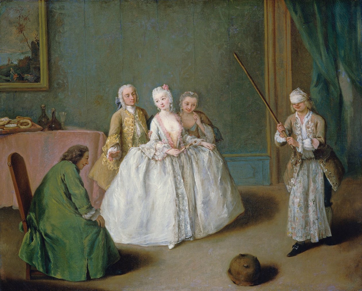 Keittopannun peli tekijältä Pietro Longhi
