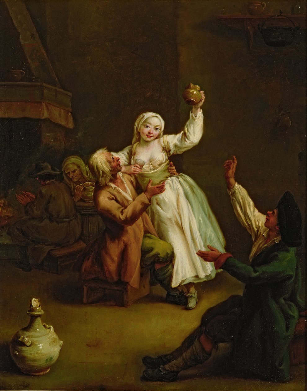Onnellinen pari tekijältä Pietro Longhi