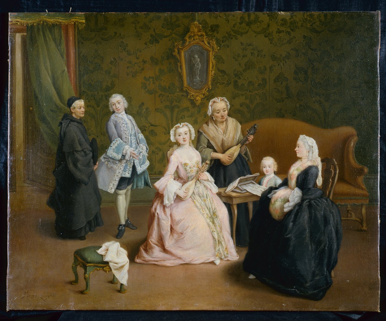 Perhekonsertti tekijältä Pietro Longhi