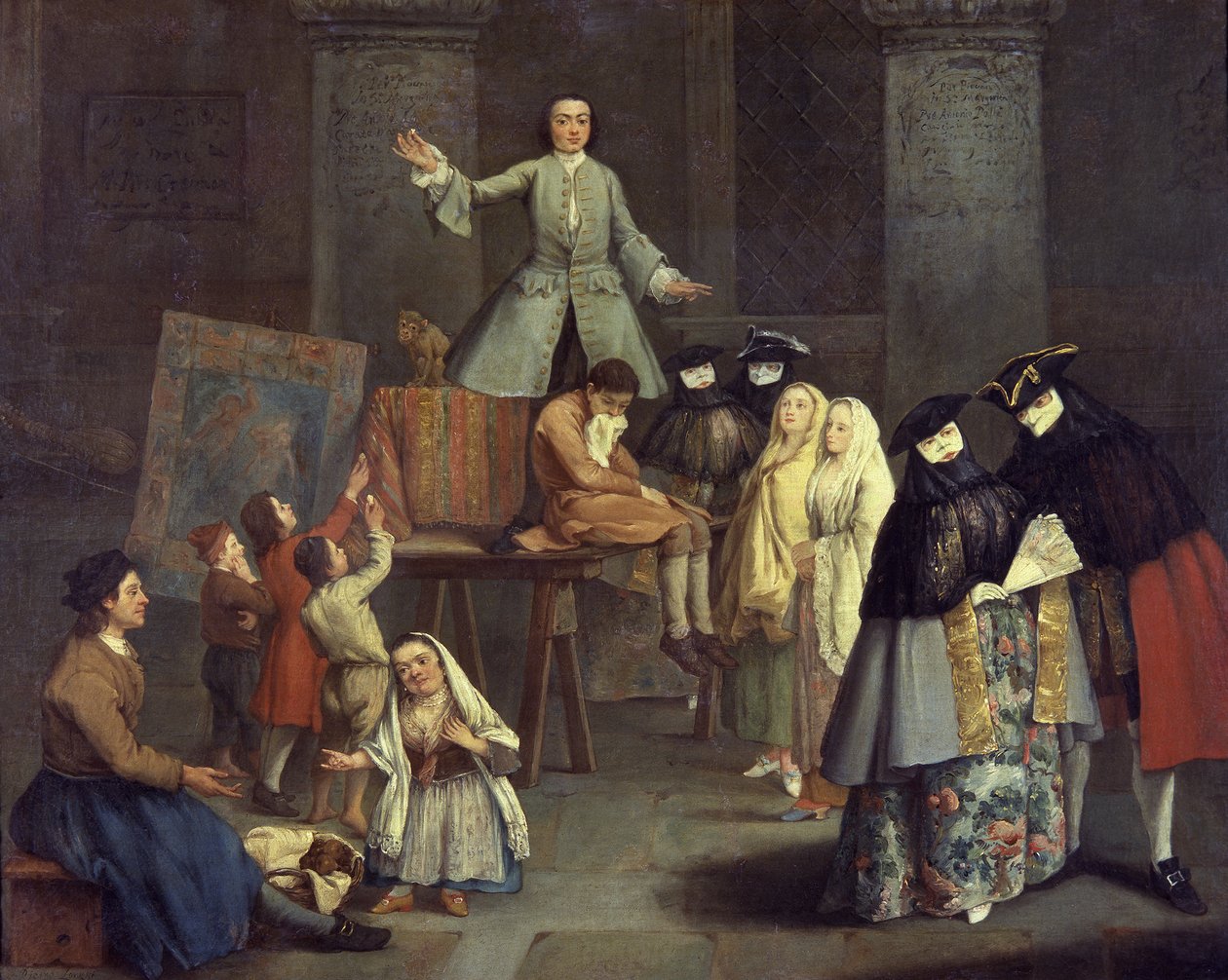 Hampaanpoistaja tekijältä Pietro Longhi