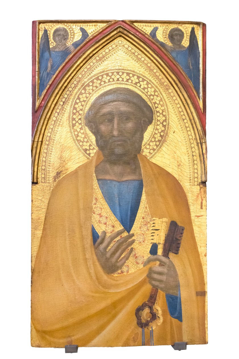 Pyhä Pietari, n. 1329 tekijältä Pietro Lorenzetti