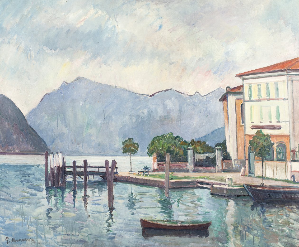Iseojärvi, 1932 tekijältä Pietro Marussig