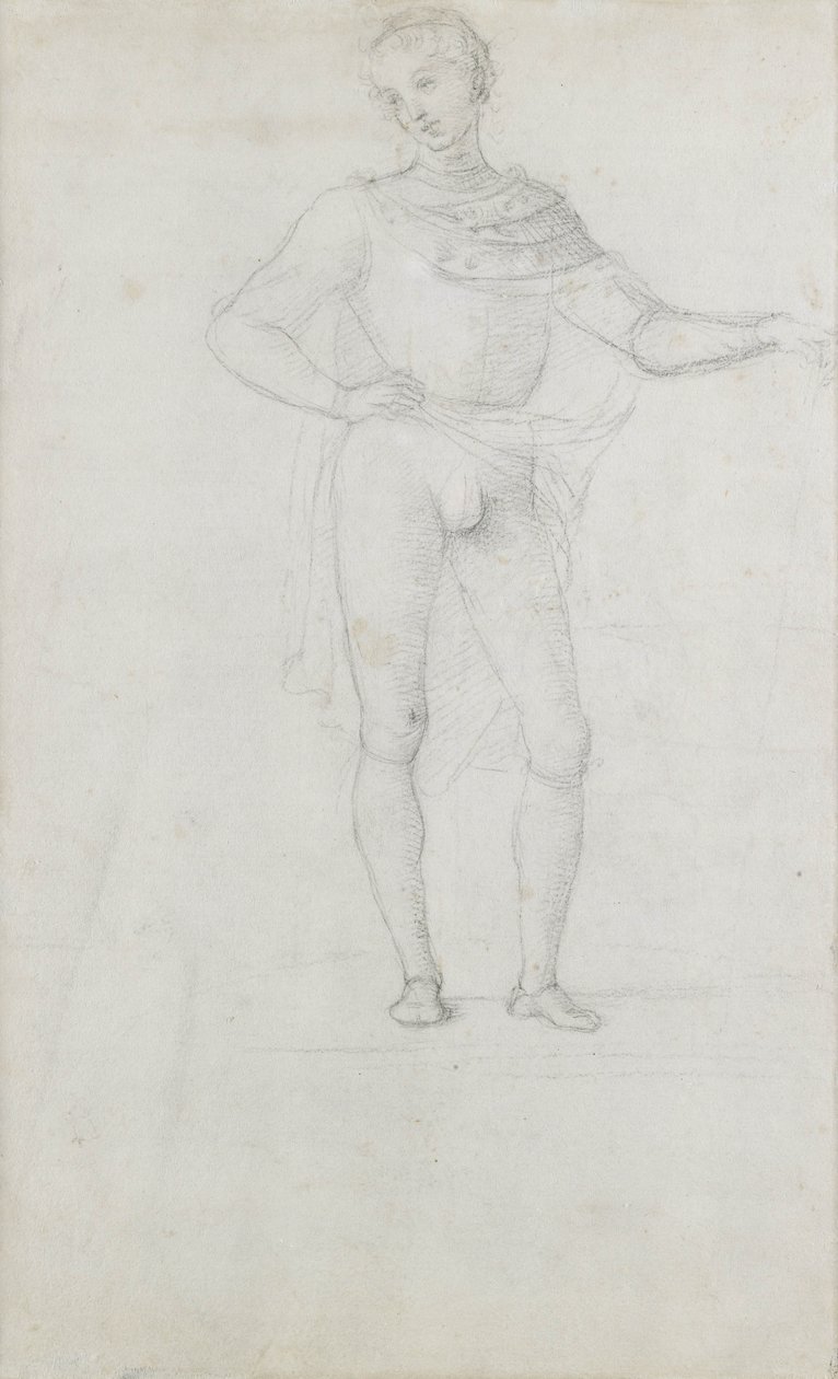 Tutkimus hahmosta tiekien palvonnassa (musta liitu) tekijältä Pietro Perugino