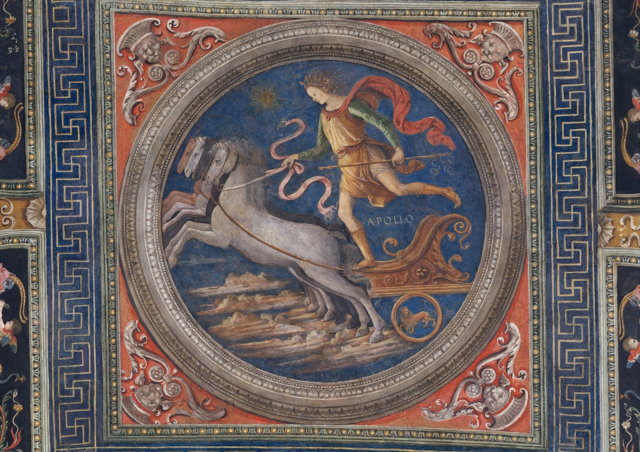Apollon allegoria tekijältä Pietro Perugino