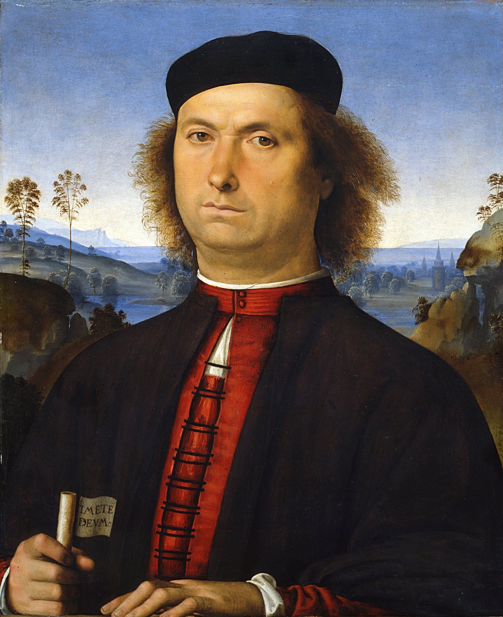 Francesco delle Operen muotokuva, 1494 tekijältä Pietro Perugino