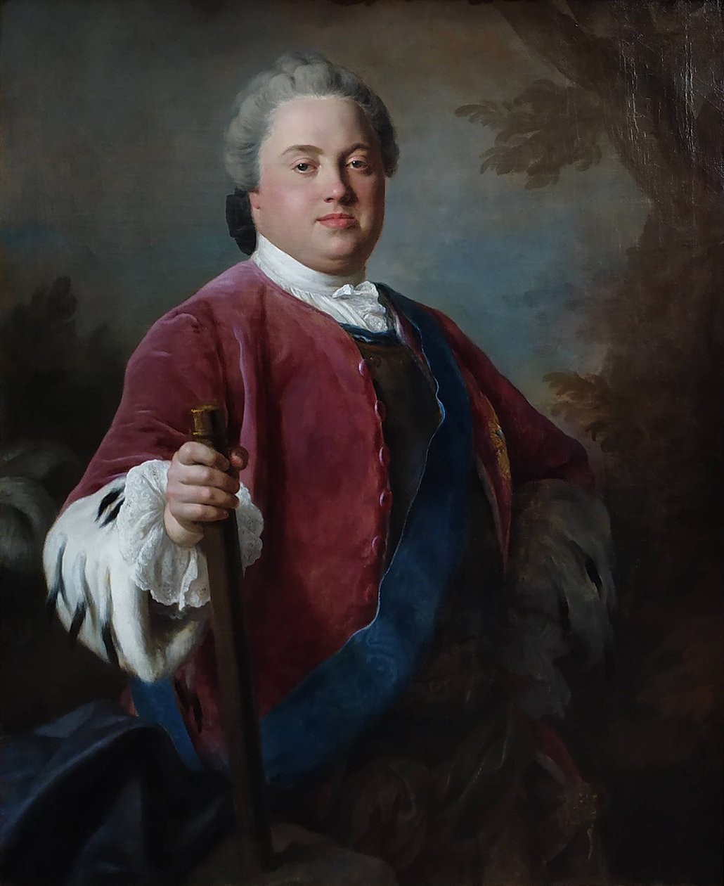 Saksa: Kurprinz Friedrich Christian von Sachsen (1722-1763) Saksin vaaliruhtinas Friedrich Christian (1722-1763) tekijältä Pietro Rotari