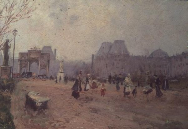 Näkymä Tuileries