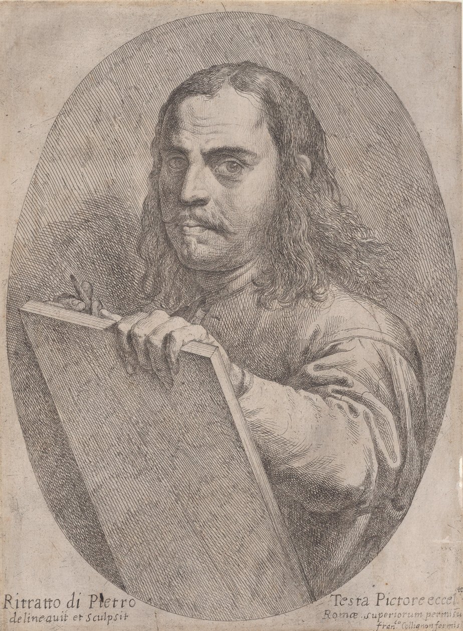 Omakuva, n. 1645. tekijältä Pietro Testa