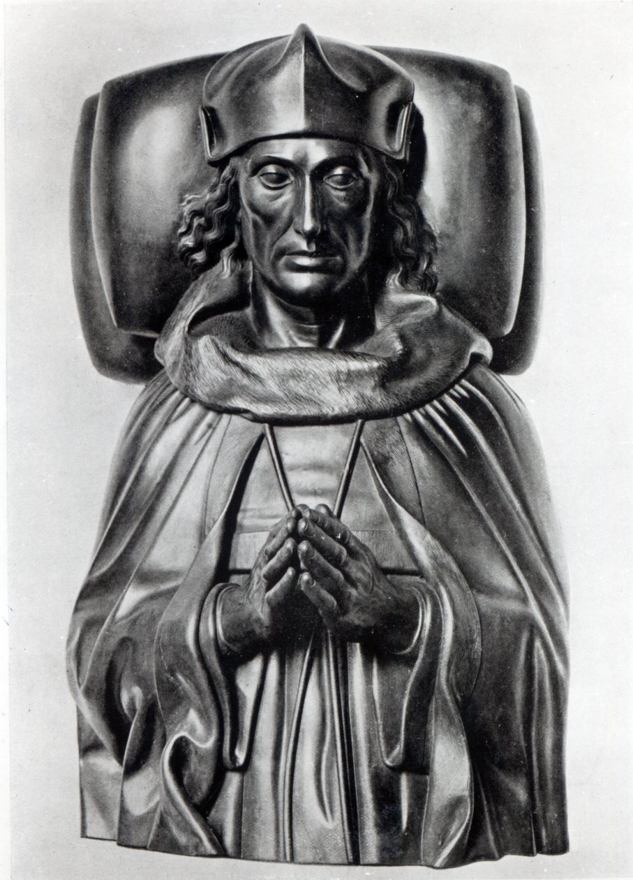 Henry VII:n kuva Westminster Abbeyssa (kulta) tekijältä Pietro Torrigiano