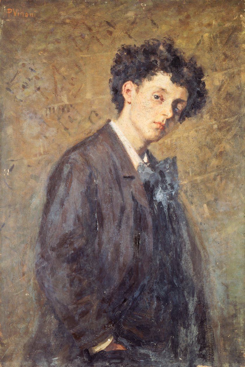 Horace Grossonin muotokuva (öljy kankaalle) tekijältä Pietro Villani