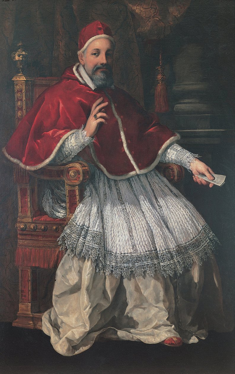 Paavi Urbanus VIII, n. 1624-27 (öljy kankaalle) tekijältä Pietro da Cortona