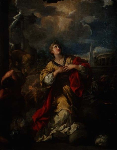 Pyhä Martina tekijältä Pietro da Cortona