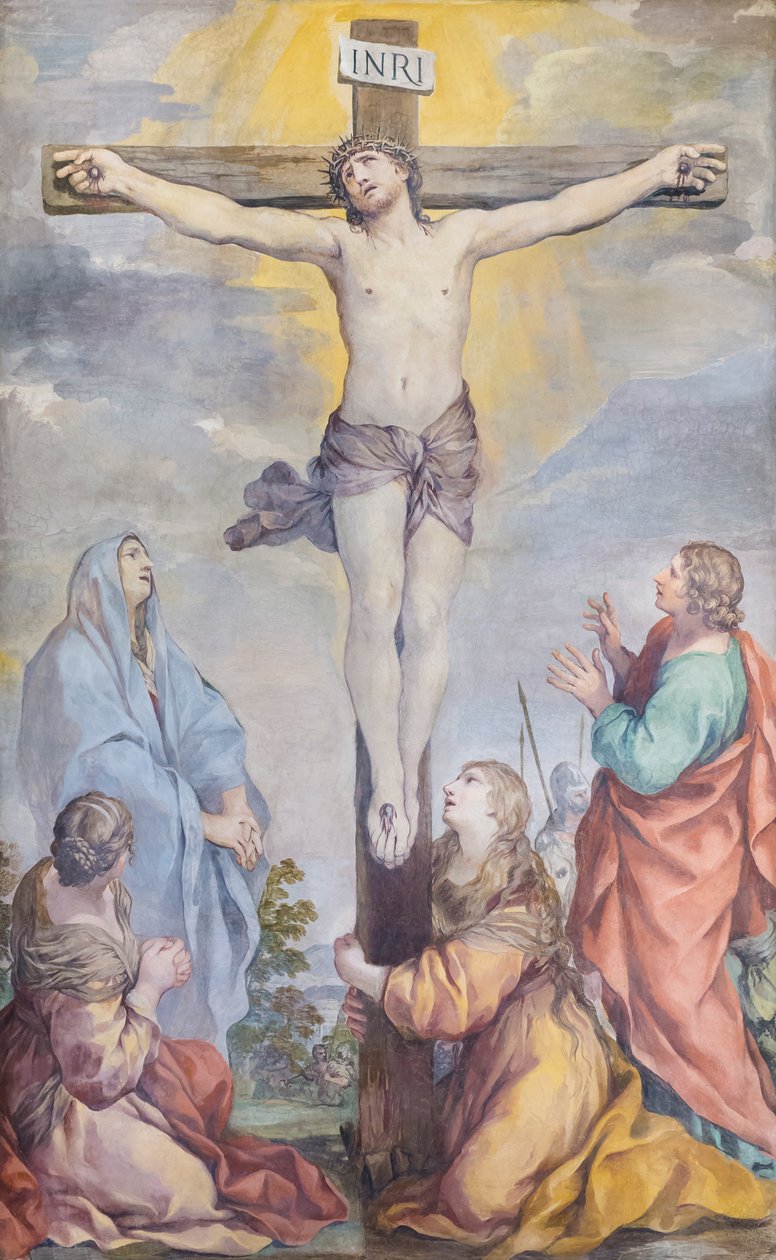 Kappeli, kirjoittanut Pietro da Cortona, n. 1631-32 (tuore) tekijältä Pietro da (1596 1669) Cortona