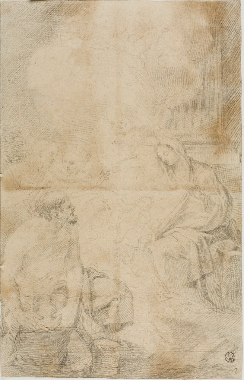 Paimenten palvonta tekijältä Pietro da Cortona