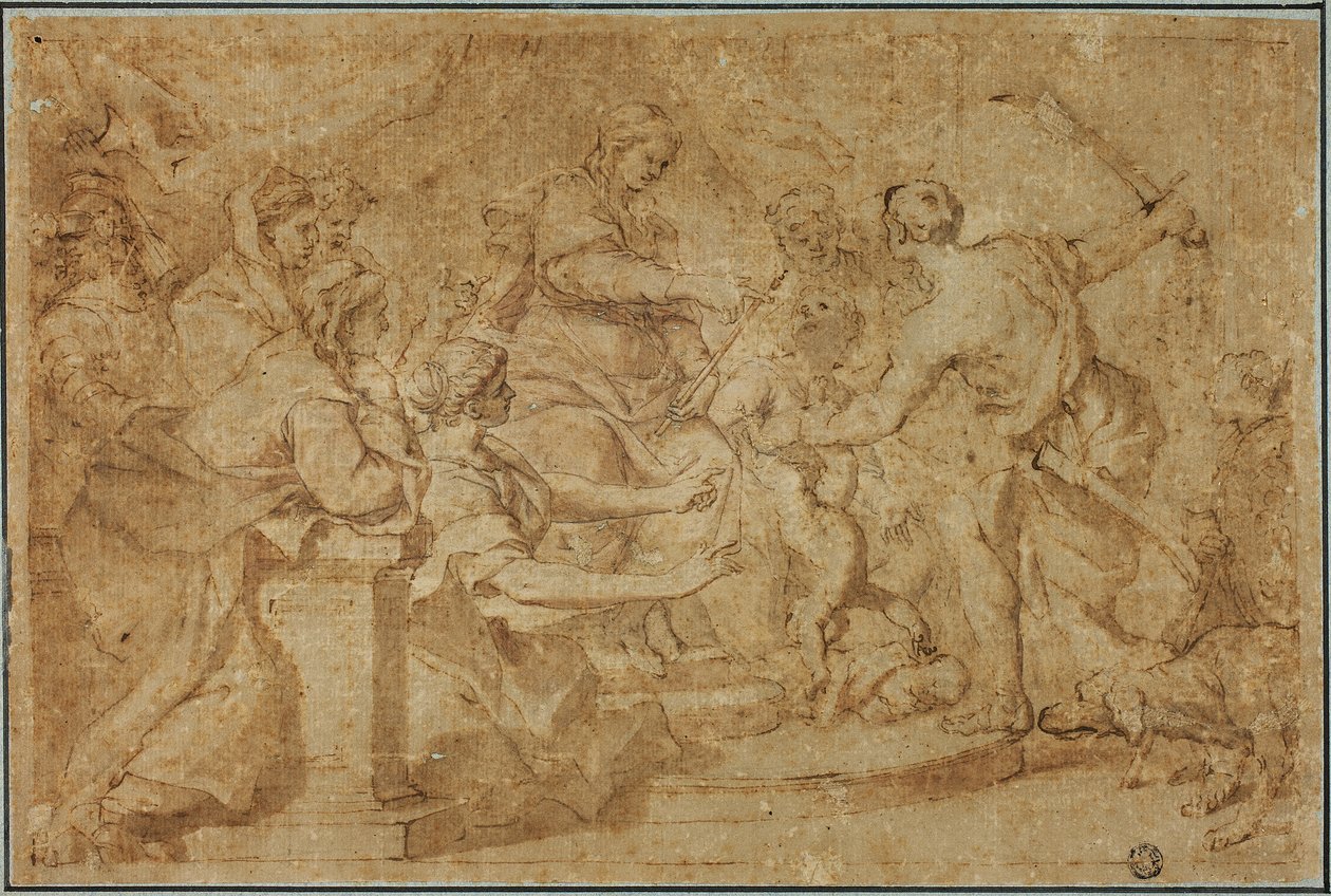 Salomon tuomio tekijältä Pietro da Cortona