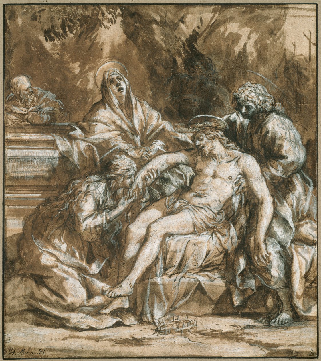 Valitusvirsi kuolleesta Kristuksesta tekijältä Pietro da Cortona