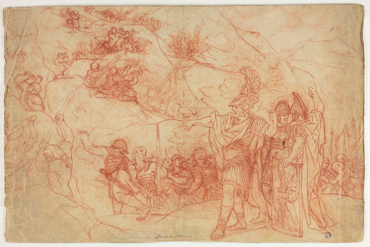 Roomalainen komentaja määräsi hyökkäyksen tekijältä Pietro da Cortona