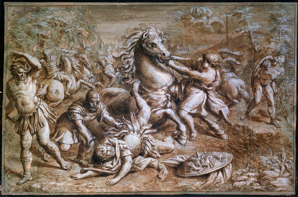 Pyhän Paavalin kääntymys, 1600-luku tekijältä Pietro da Cortona