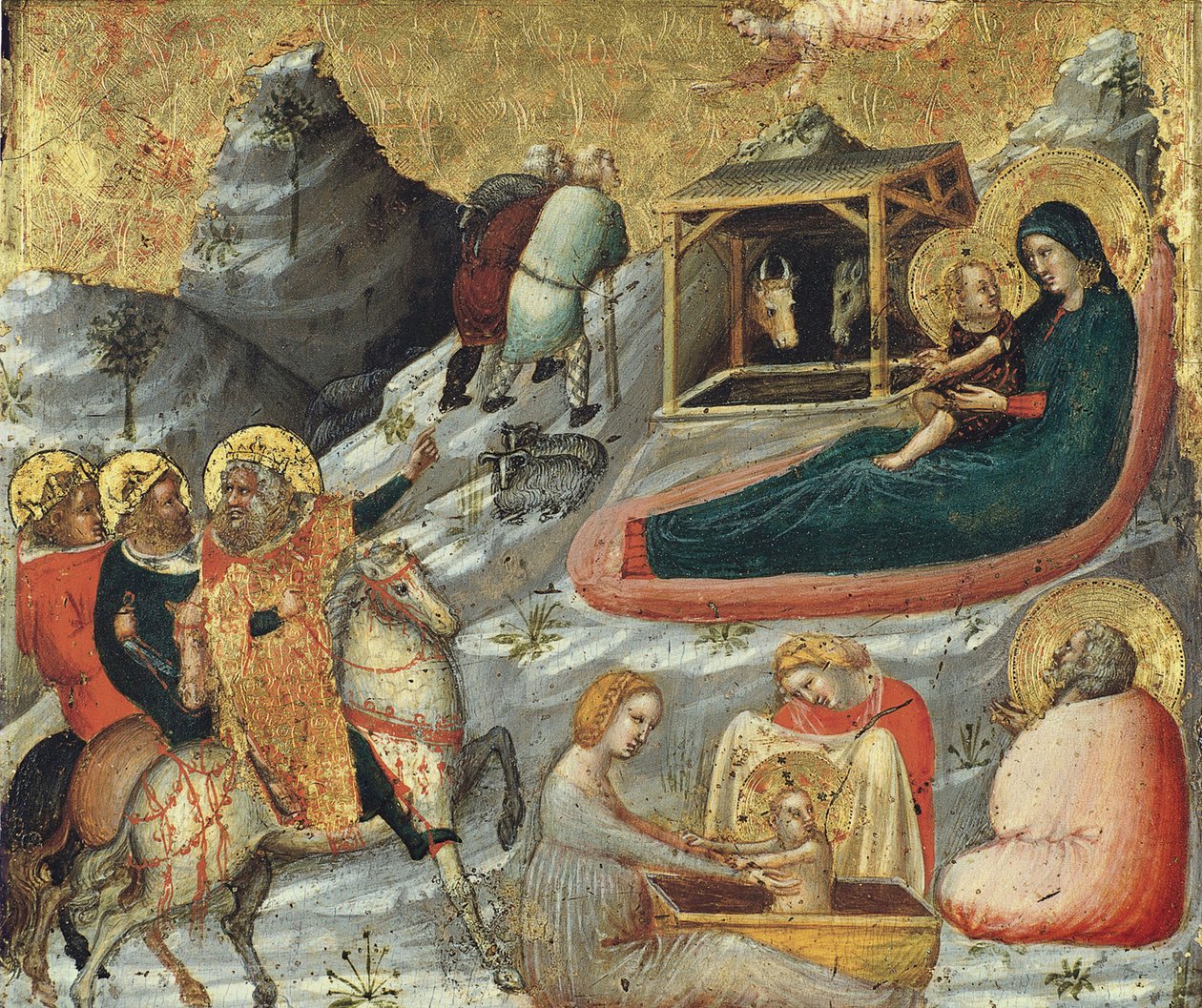 Syntymä ja muut jaksot Kristuksen lapsuudesta tekijältä Pietro da Rimini