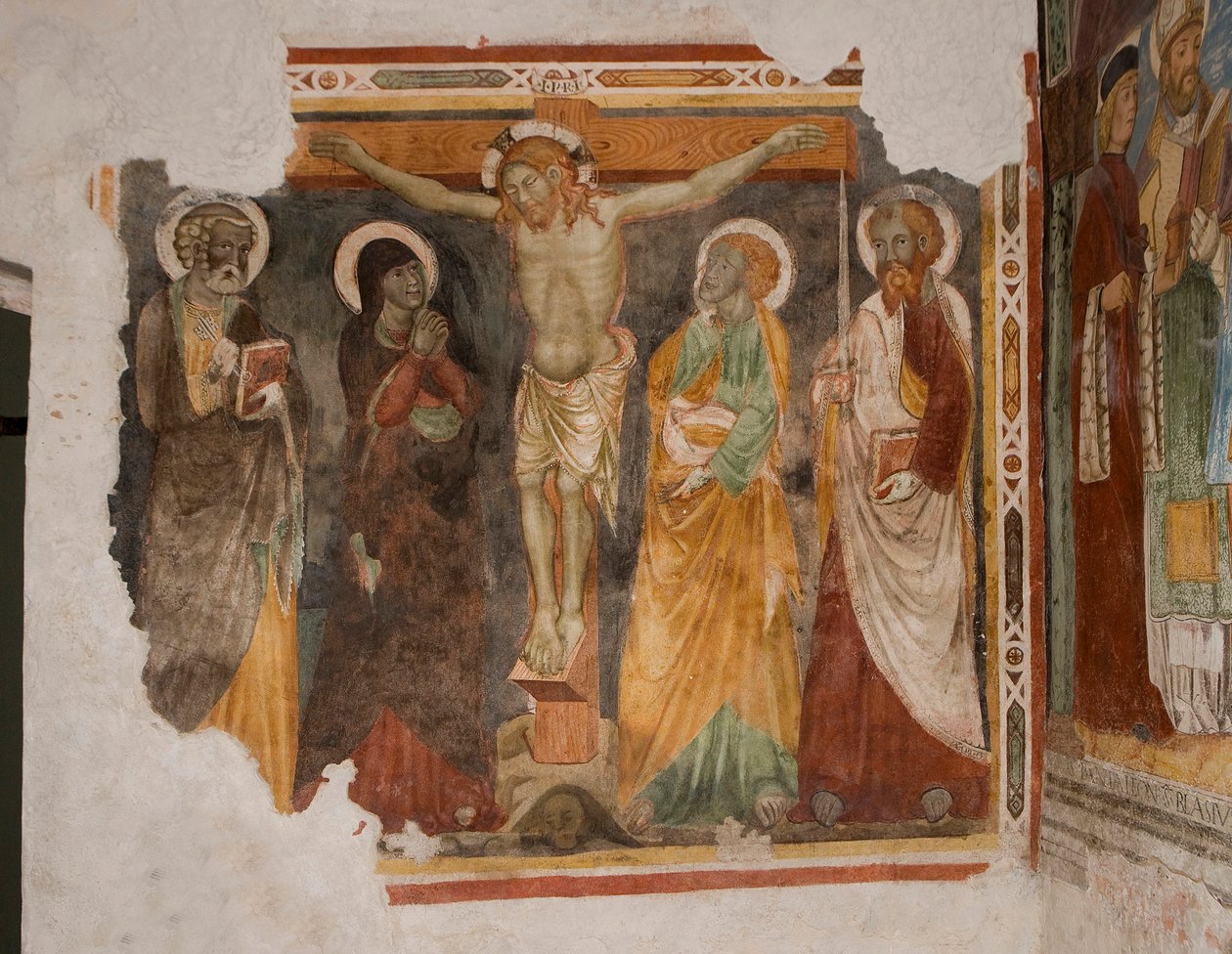 Fresko tekijältä Pietro da Vicenza
