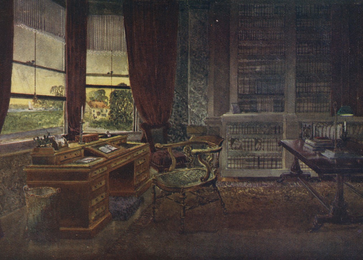 Dickens Land - Charles Dickensin tutkimus, Gadshill, n. 1904 tekijältä Pilford Fletcher Watson