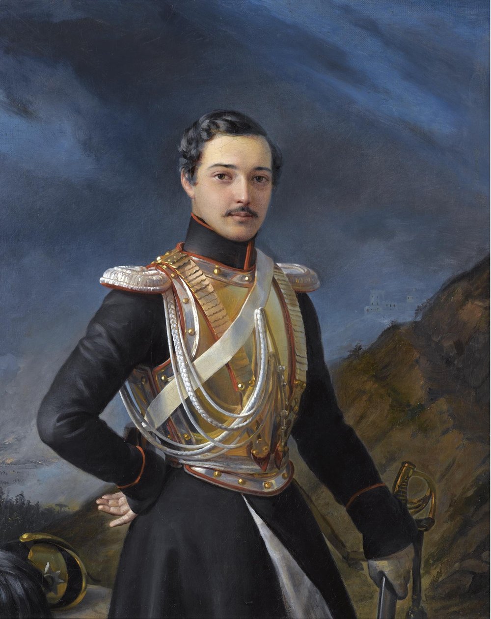 Ivan Aleksandrovitš Balashovin muotokuva 1816-1841 tekijältä Pimen Nikitich Orlov