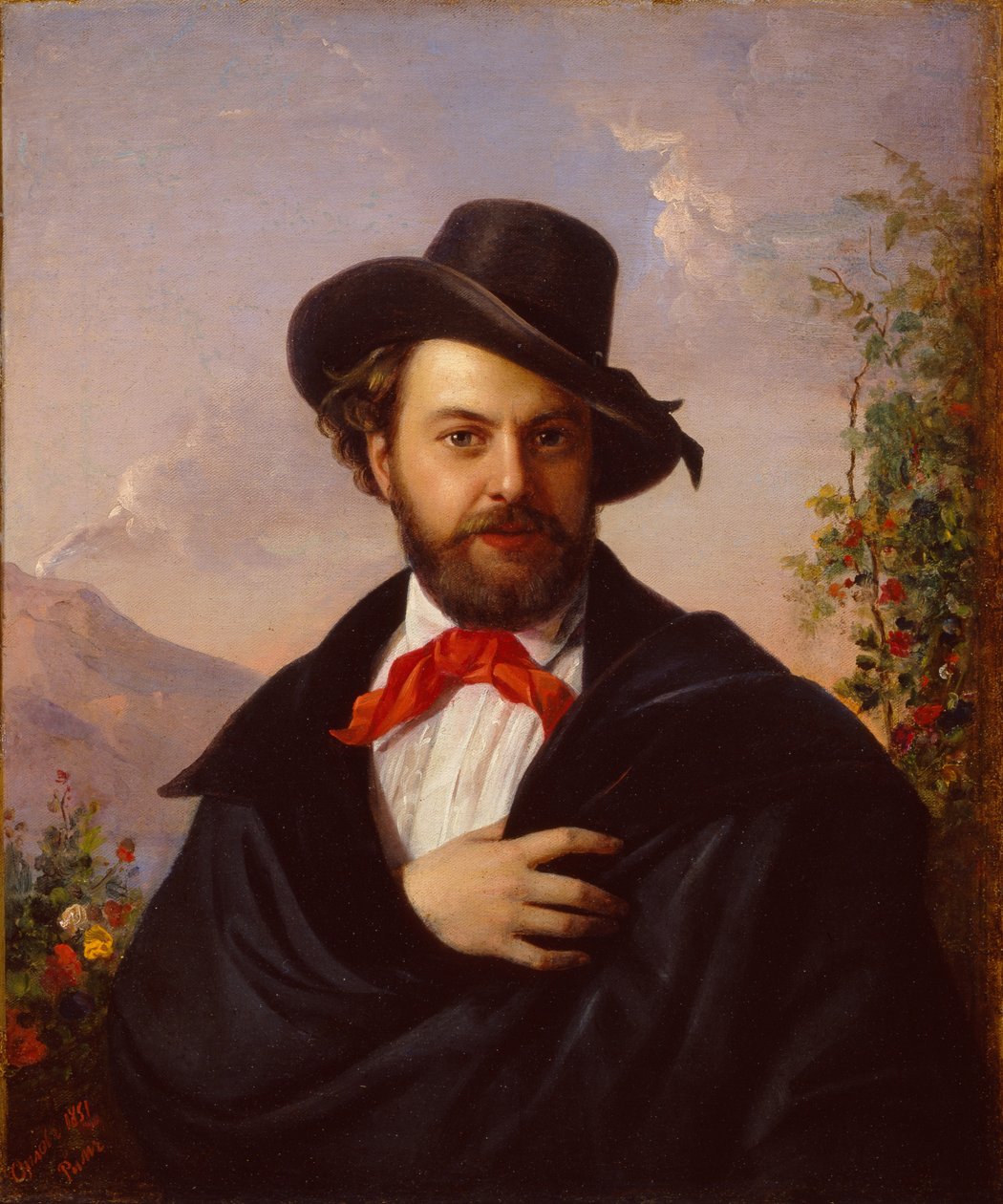 Omakuva, 1851 tekijältä Pimen Nikitich Orlov