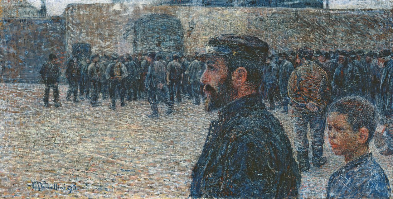 Kutsu työhön, 1893 tekijältä Plinio Nomellini
