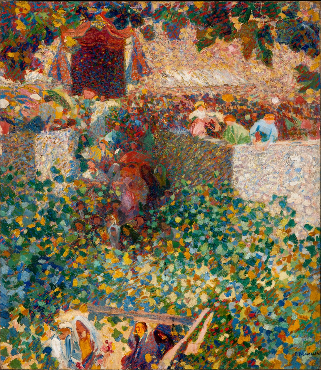 Kyläjuhla, 1912-1913. tekijältä Plinio Nomellini