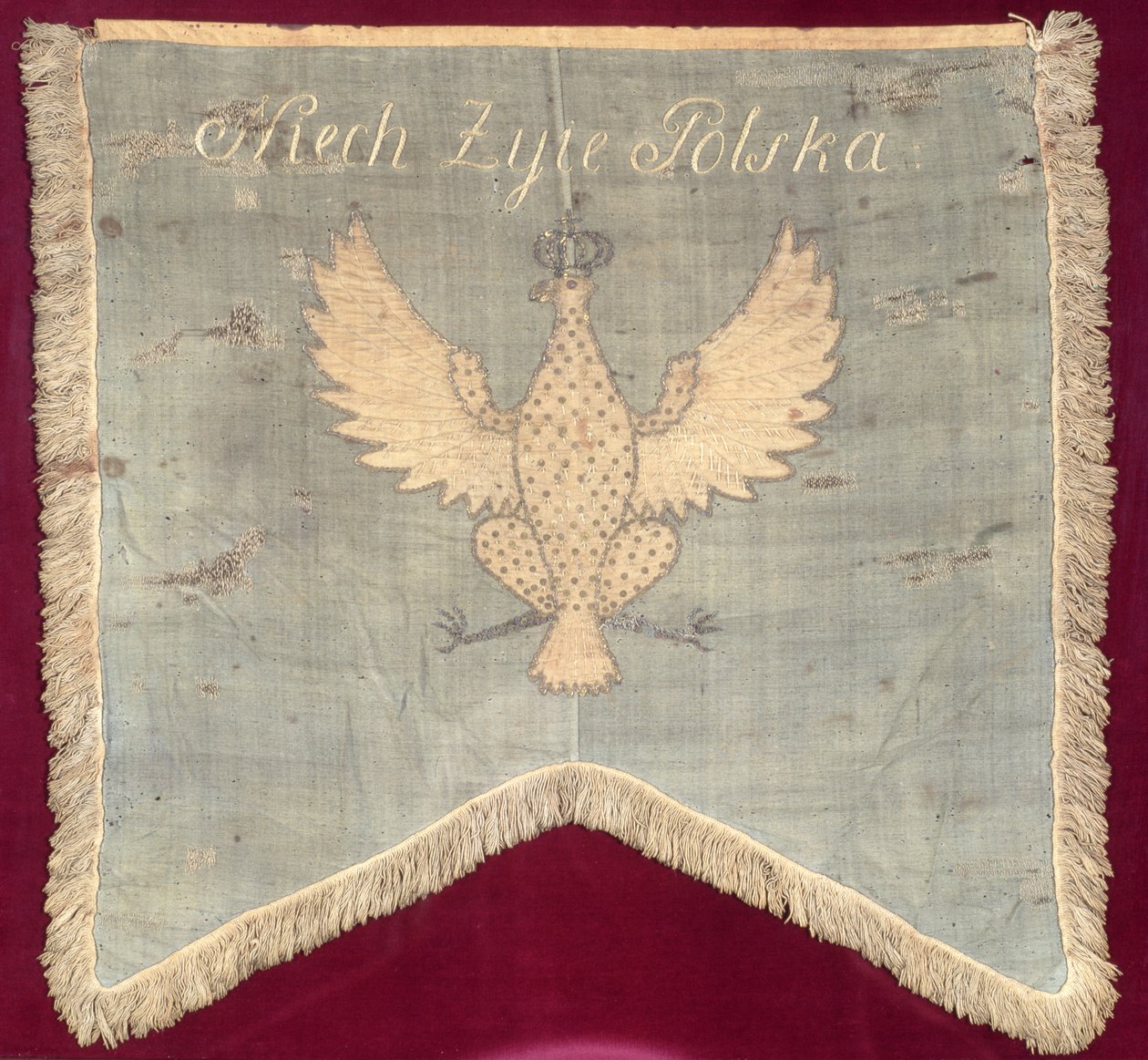 Viiri Tadeusz Kosciuszkon (1746-1817) kansannousun ajalta 1794 (villa) tekijältä Polish School