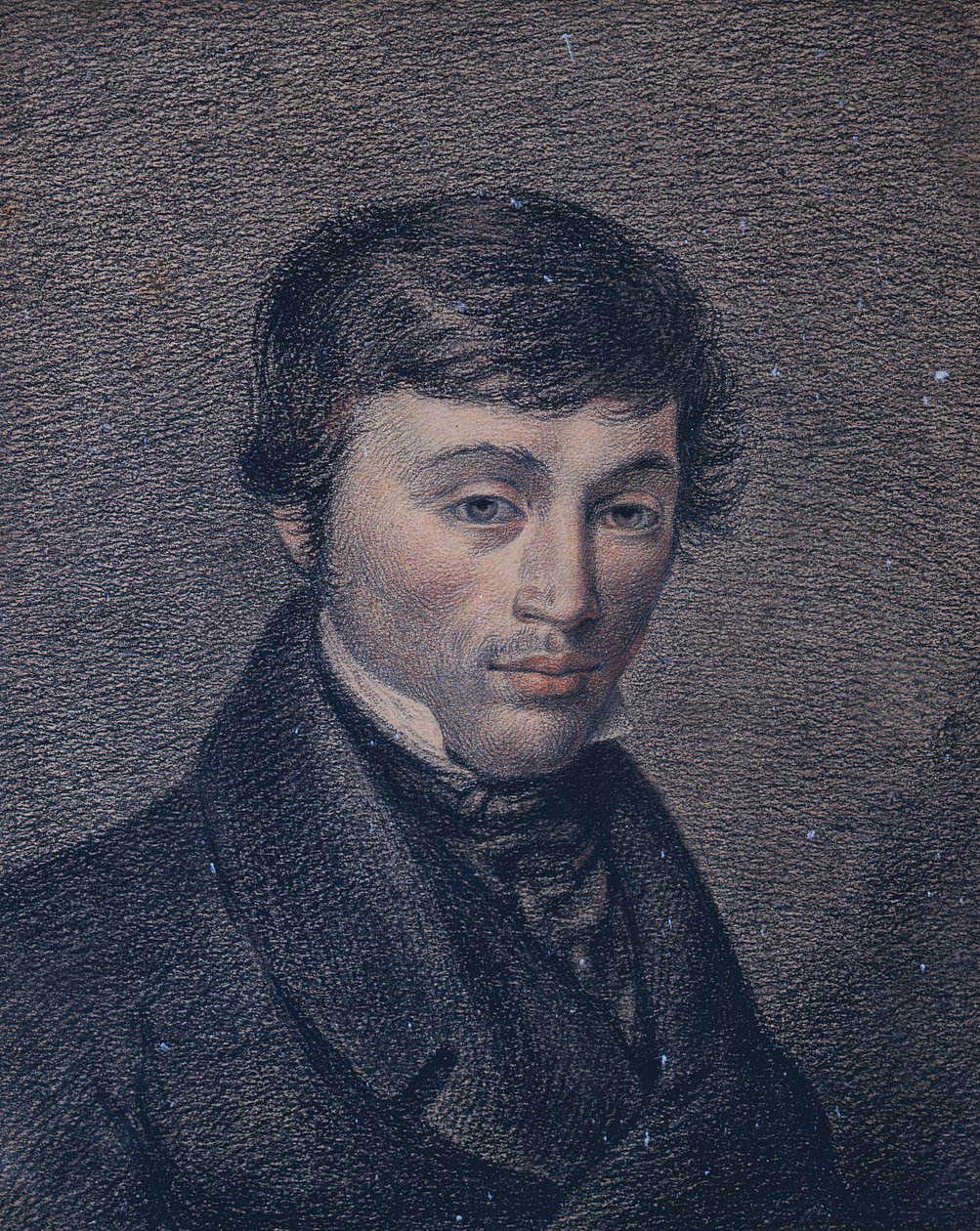 Adam Bernard Mickiewiczin (1798-1855) muotokuva tekijältä Polish School