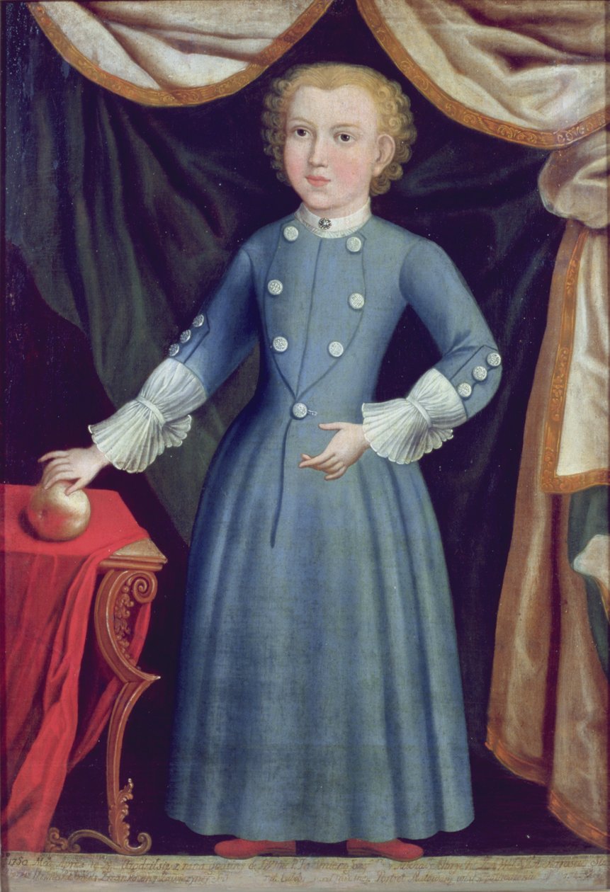 Kizimierz Zawisznan muotokuva, 1754 tekijältä Polish School