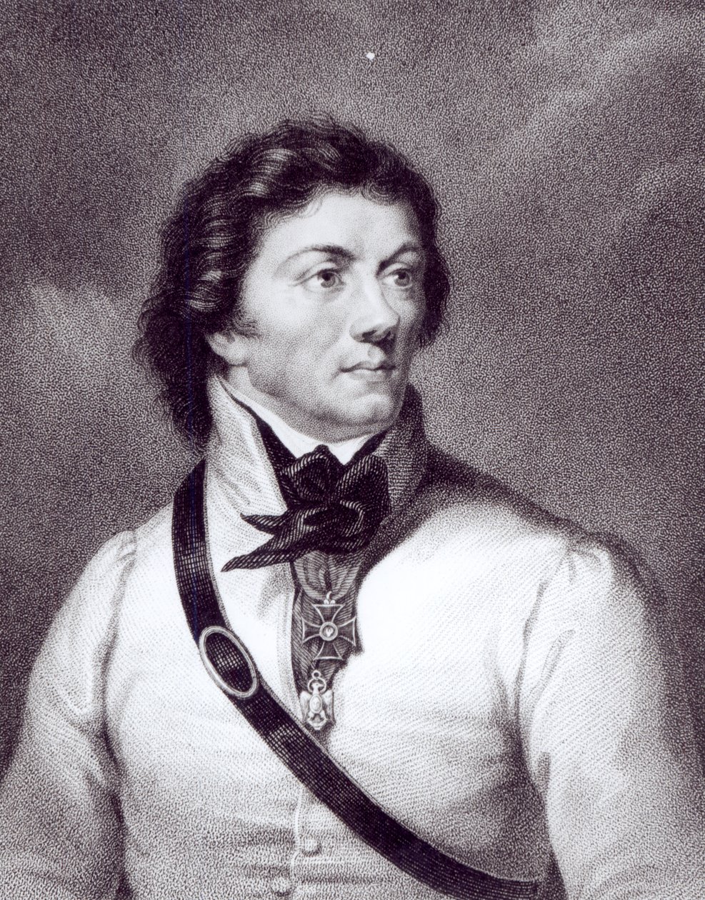 Muotokuva Tadeusz Kosciuszkosta, kaiverrettu William Holl (1807-71), n. 1840 tekijältä Polish School