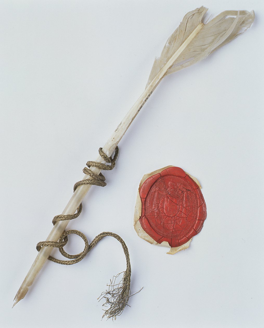 Sulkakynä ja vahasinetti, 1802 tekijältä Polish School