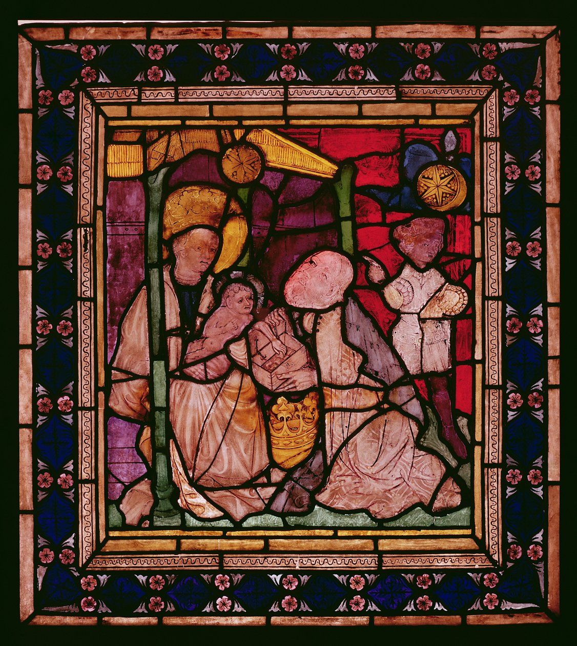 Maagien palvonta, 1430-40 tekijältä Polish School