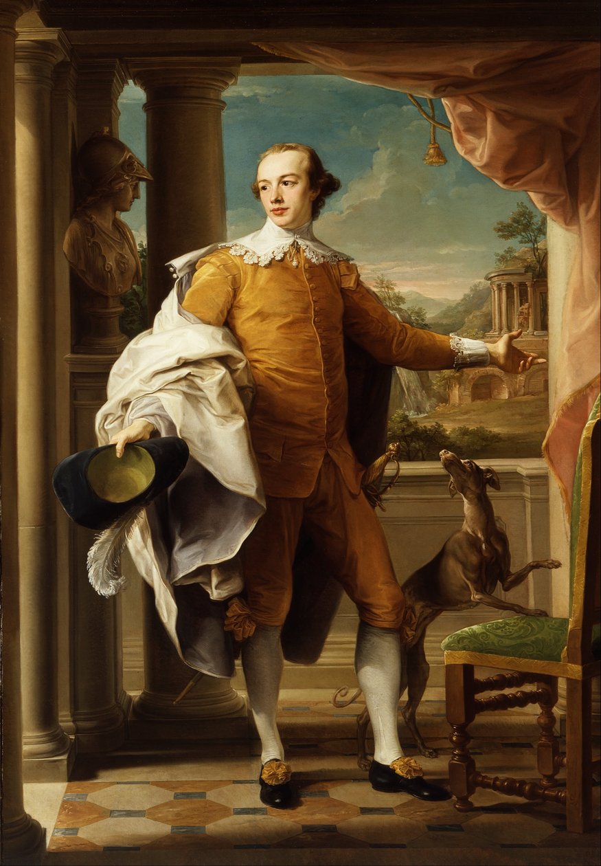 Sir Wyndham Knatchbull-Wyndhamin muotokuva tekijältä Pompeo Batoni